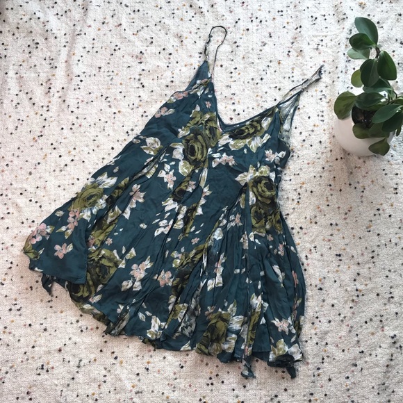 Free People Alyson Floral Slip Dress - Picture 2 of 16